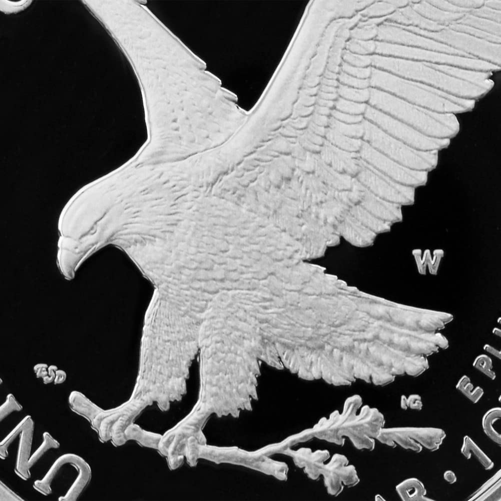 Perfect 2024 (W) Silver Eagle Proof PR-70 – Deep Cameo, First Day Issue, Flag Label