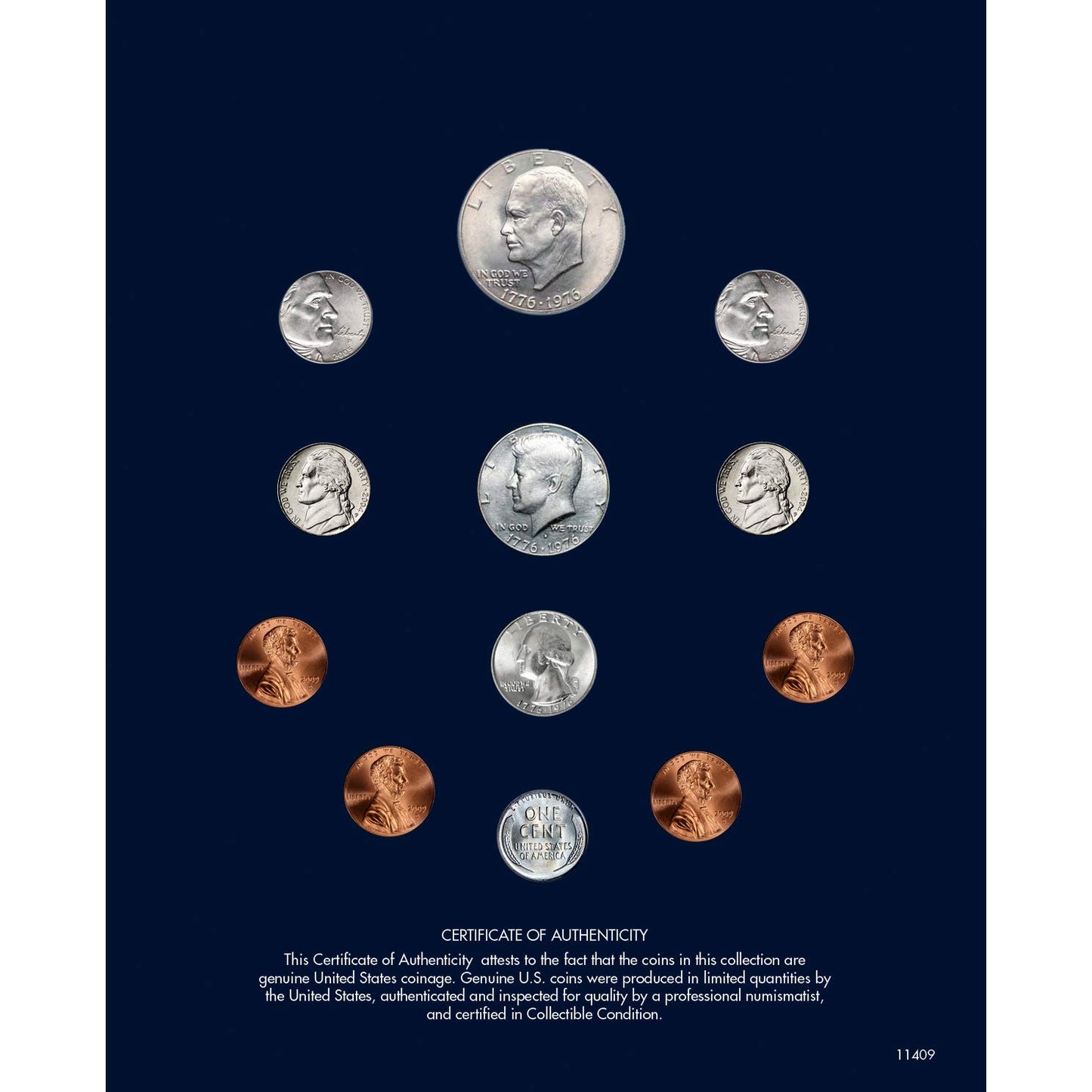 American Coin Treasures – One Year Rarities Coin Set with COA