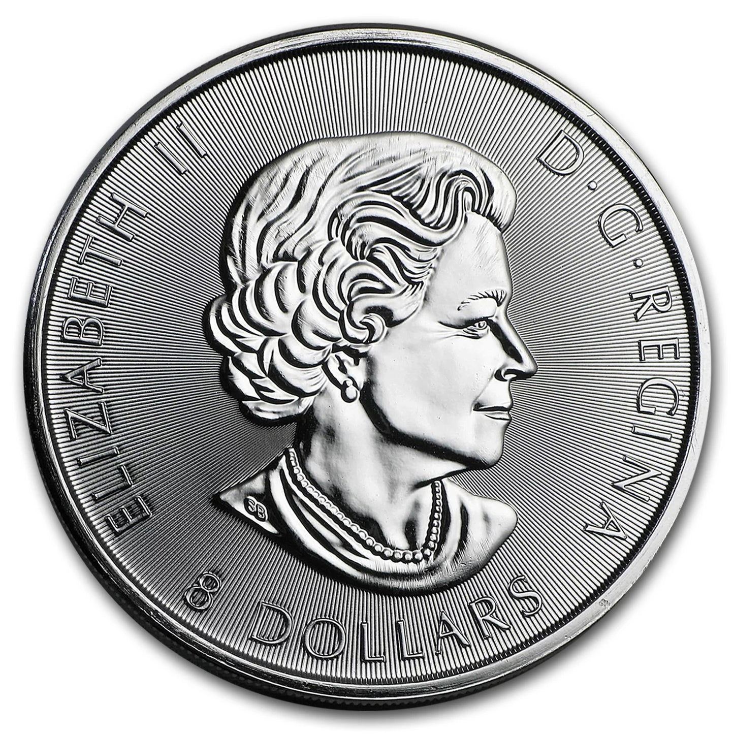 2016 Canada 1.5 Oz Silver $8 White Falcon BU