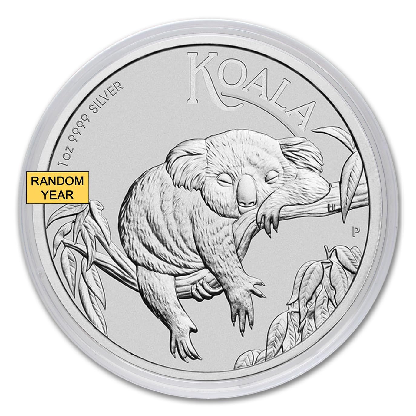 Collectible 1 oz Australian Silver Koala Coin - BU Condition, COA & Capsule