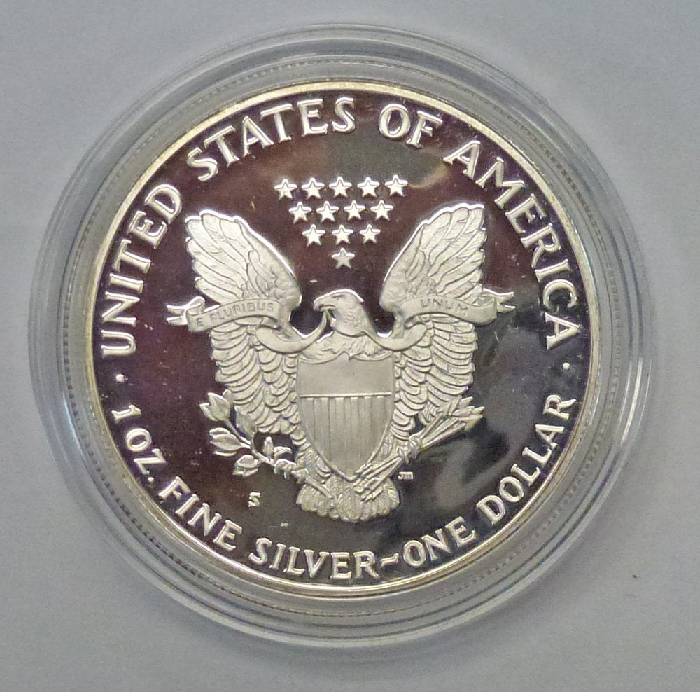 1988 S American 1 oz. Silver Eagle Dollar Proof US Mint