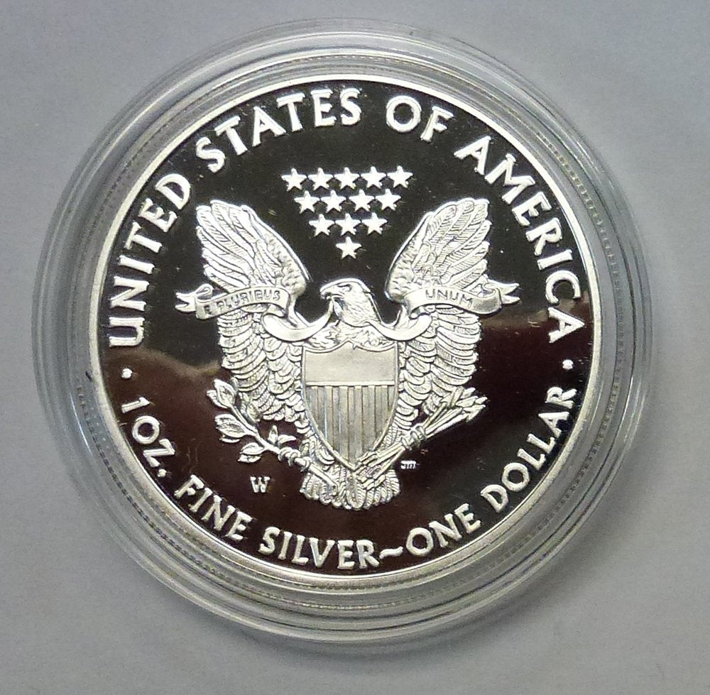 2008 W American 1 oz Silver Eagle Dollar PROOF US Mint