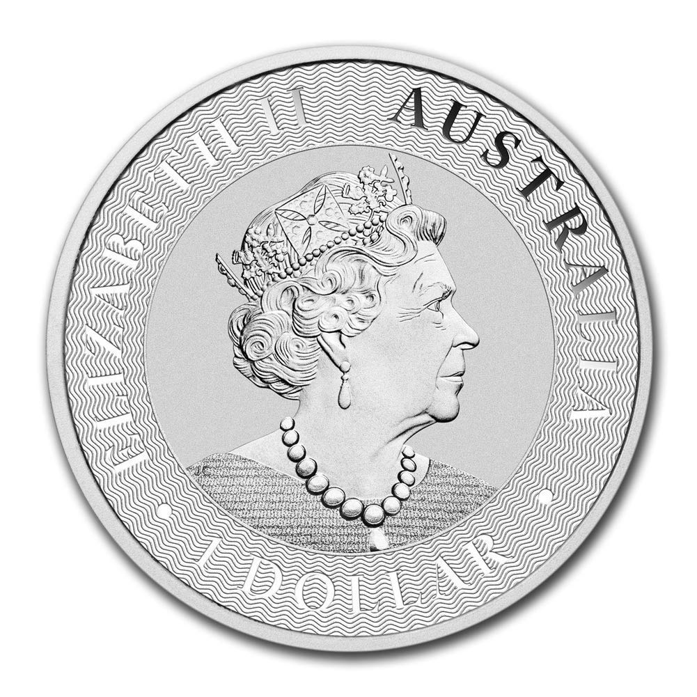 Collectible Australian Silver Kangaroo 1 oz Coin - Mint Condition BU with COA