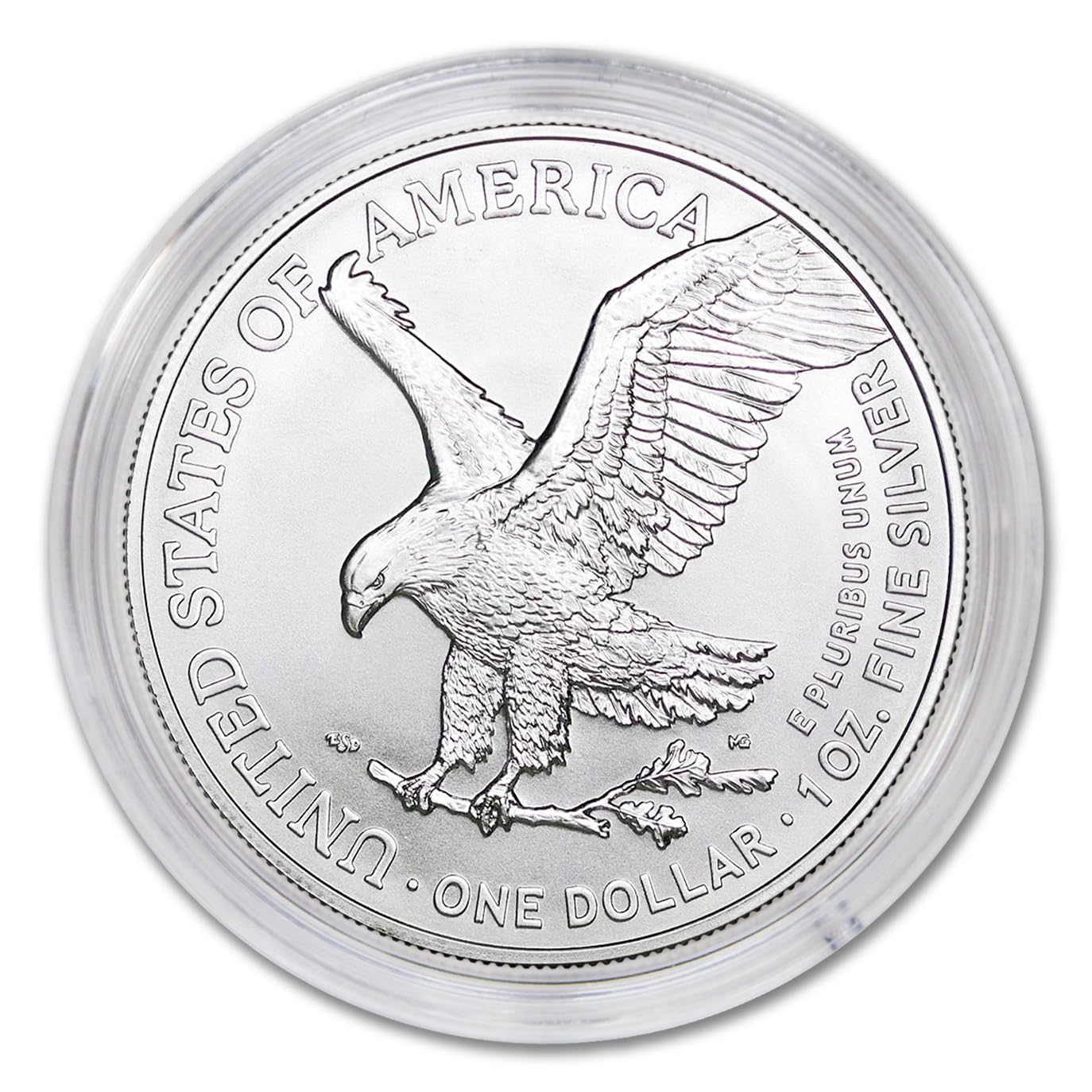 Discover the 2024 1 oz American Eagle Silver Bullion Coin in Brilliant Uncirculated Condition!