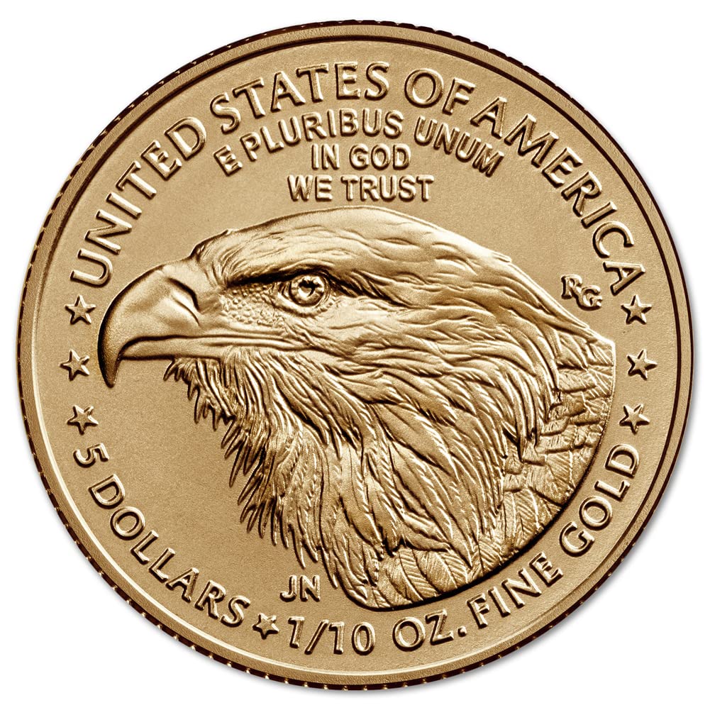 Brilliant Uncirculated 2023 Gold Eagle – 1/10 oz, Authenticity Certified!