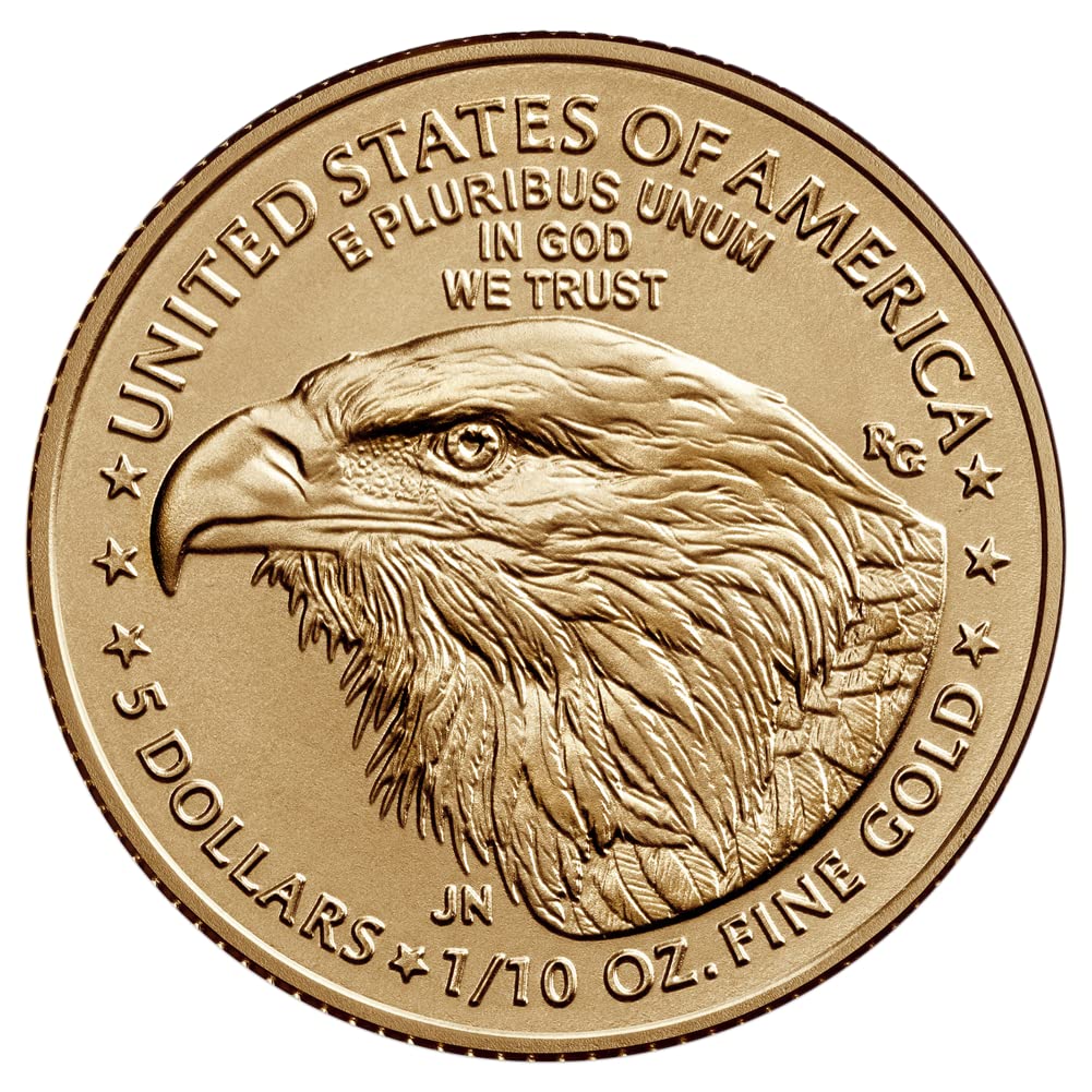 1986-Present 1/10 oz Gold American Eagle BU – Random Year, COA Included!”