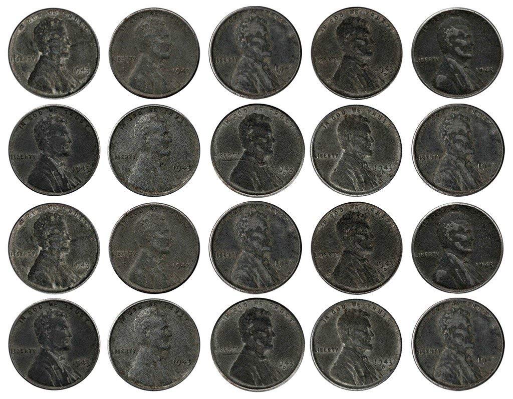Rare WWII Steel Pennies Collection - Historic World War II Era Coins!