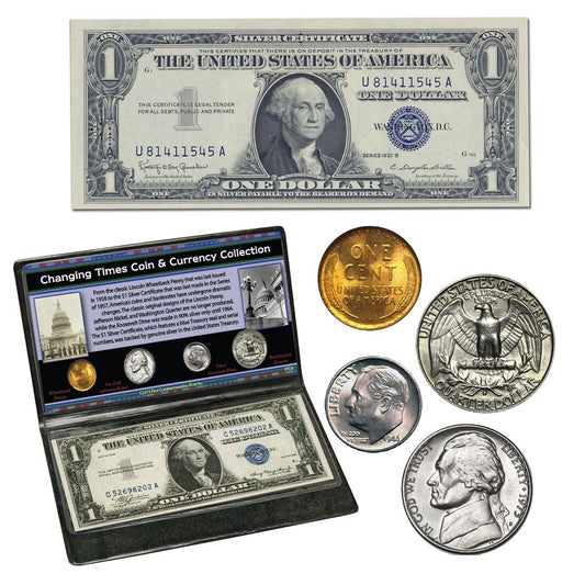 Changing Times Coin & Currency Set