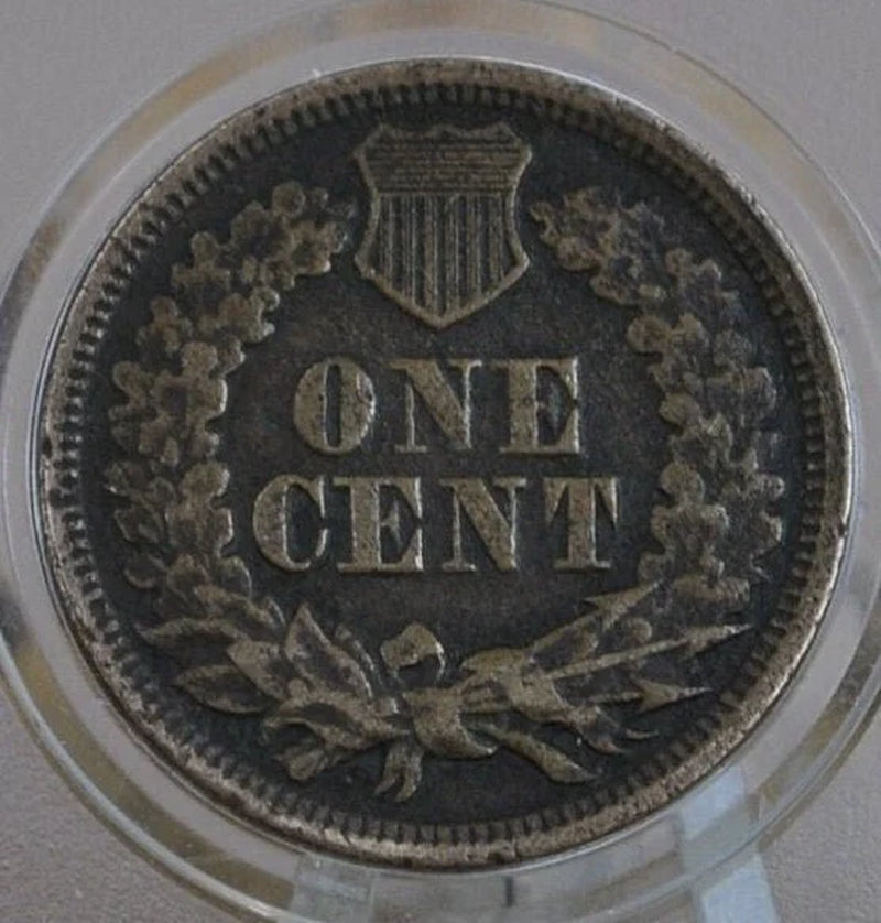 1865 Indian Head Penny - Choose by Grade - Civil War Era Coin - 1865 Cent US One Cent 1865 Indian Head Cent - Early Date