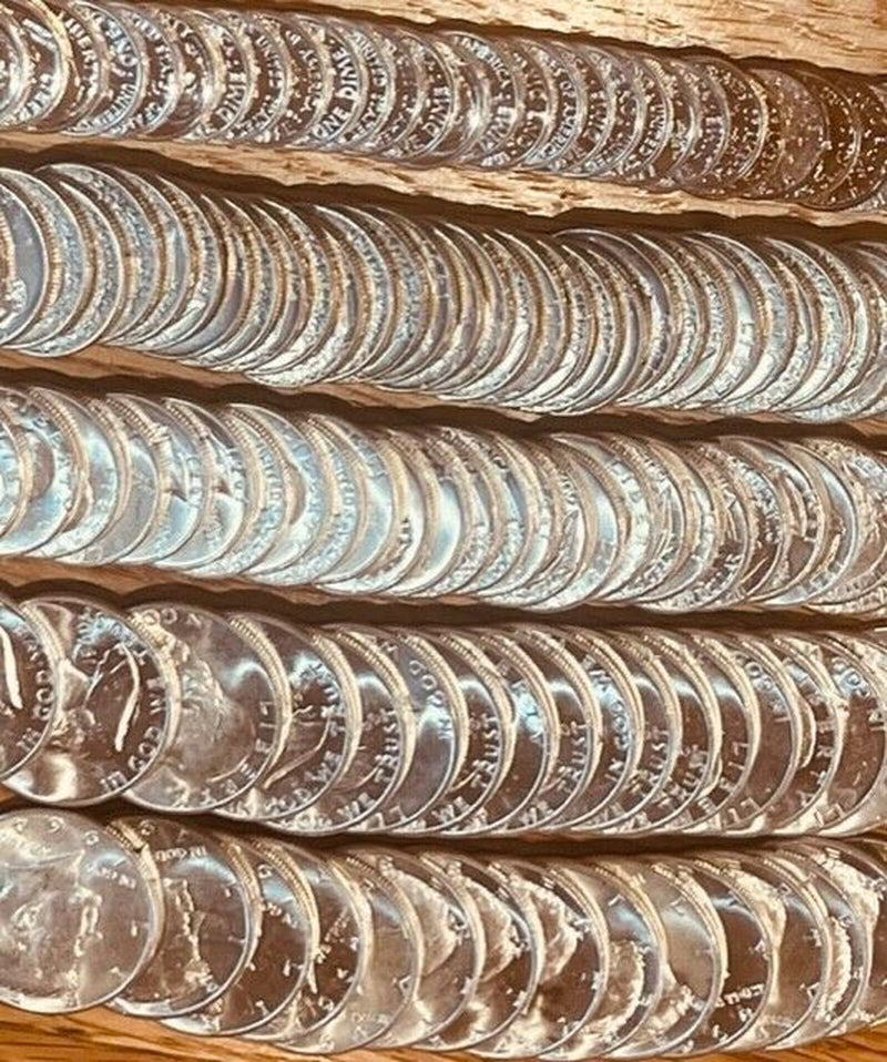 SILVER SALE LOT PRE 1965 MIXED 90% US OLD COINS SURVIVAL MONEY COINS