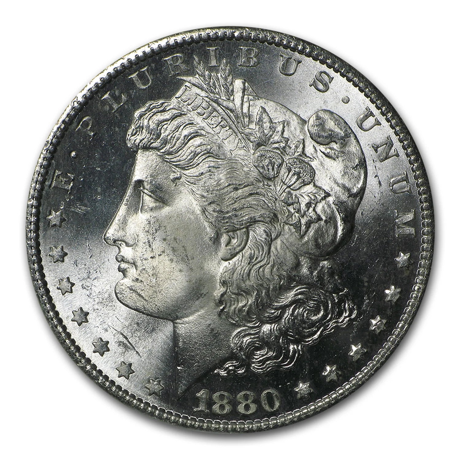 1880-S Morgan Dollar MS-65 NGC