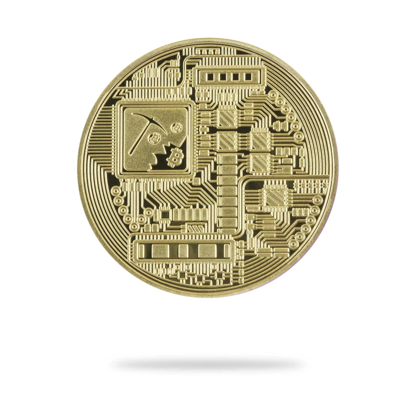 Bitcoin (BTC) Physical Crypto Coin by  | Best Selling Cryptocurrency Collectables | High Quality Bitcoin Merch | Bitcoin Art