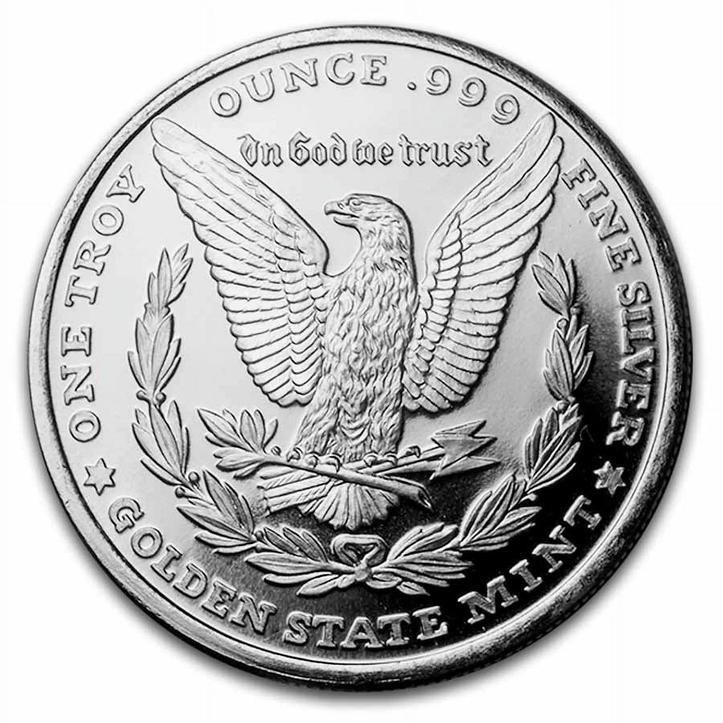 1 Oz Silver round - Morgan Dollar Design (20-Count Tube)