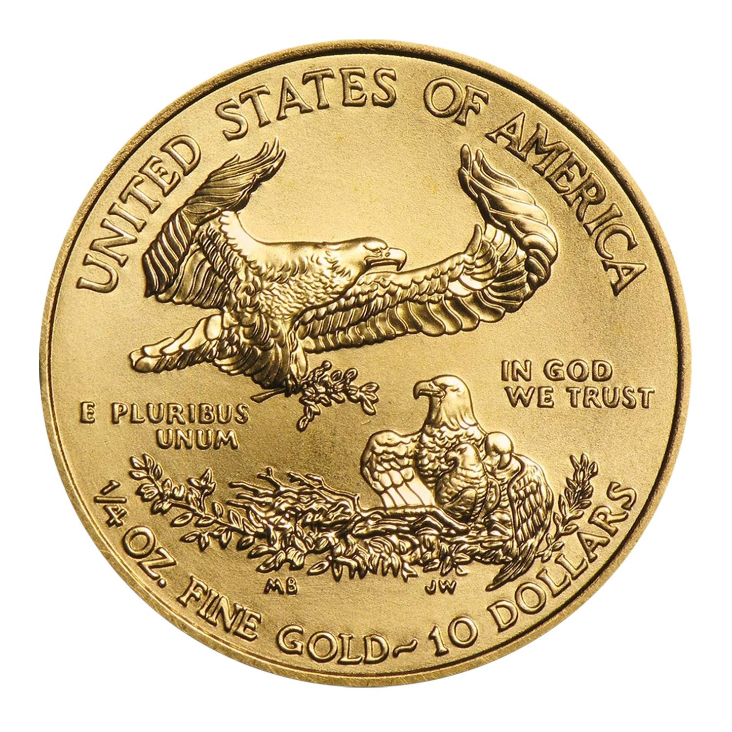 $10 1/4 Ounce Gold American Eagle $10 Brilliant Uncirculated