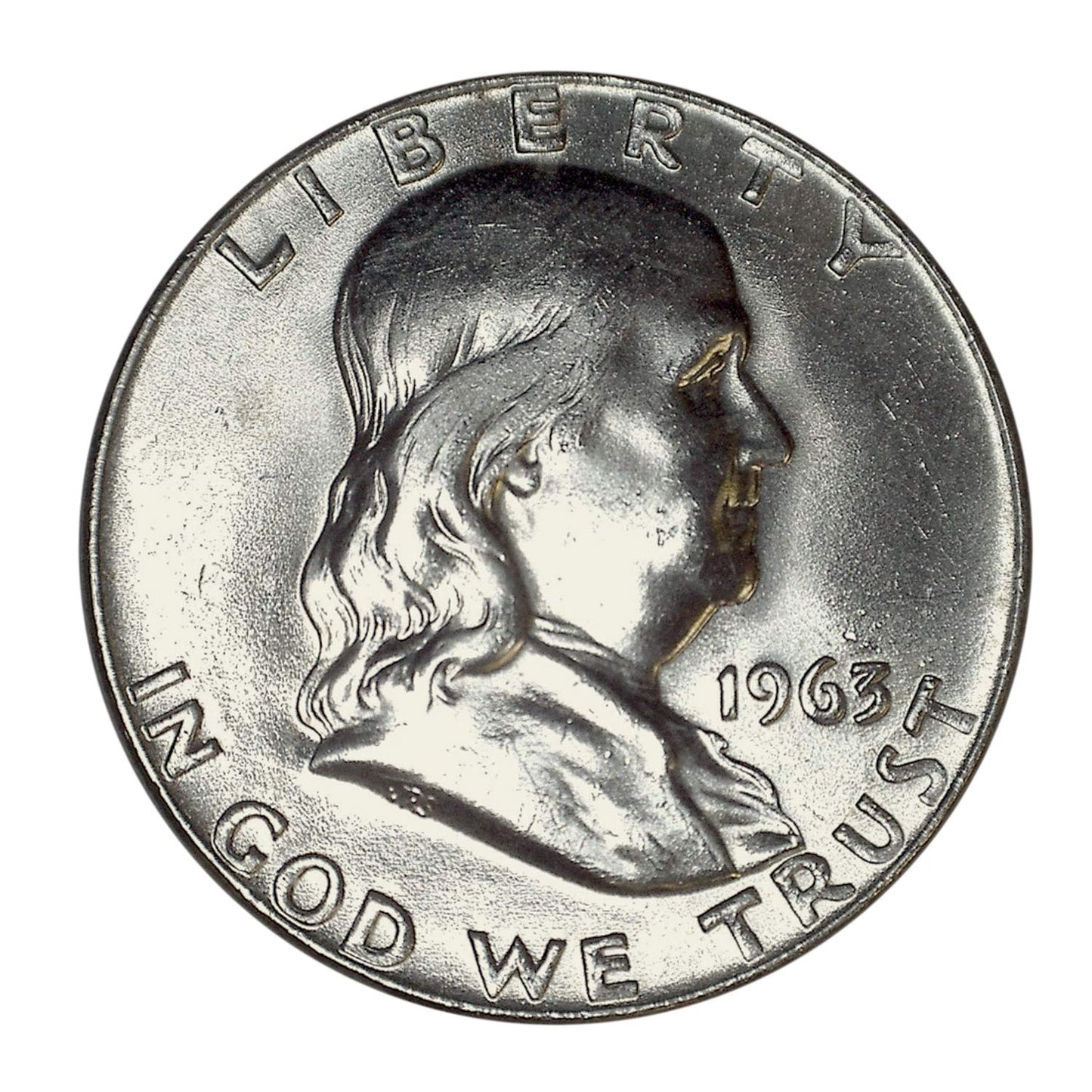 90% Silver Franklin Brilliant Uncirculated Random Half Dollar BU