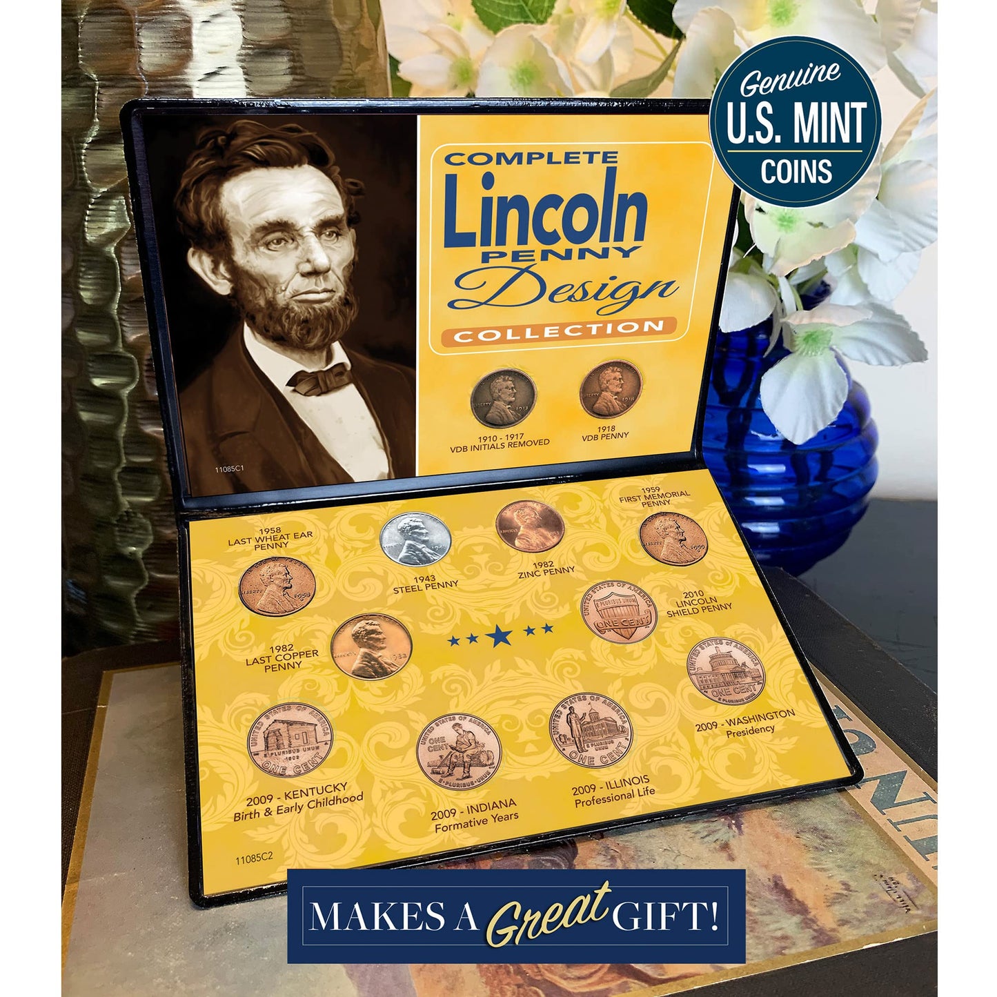 American Coin Treasures Complete Lincoln Penny Design Collection