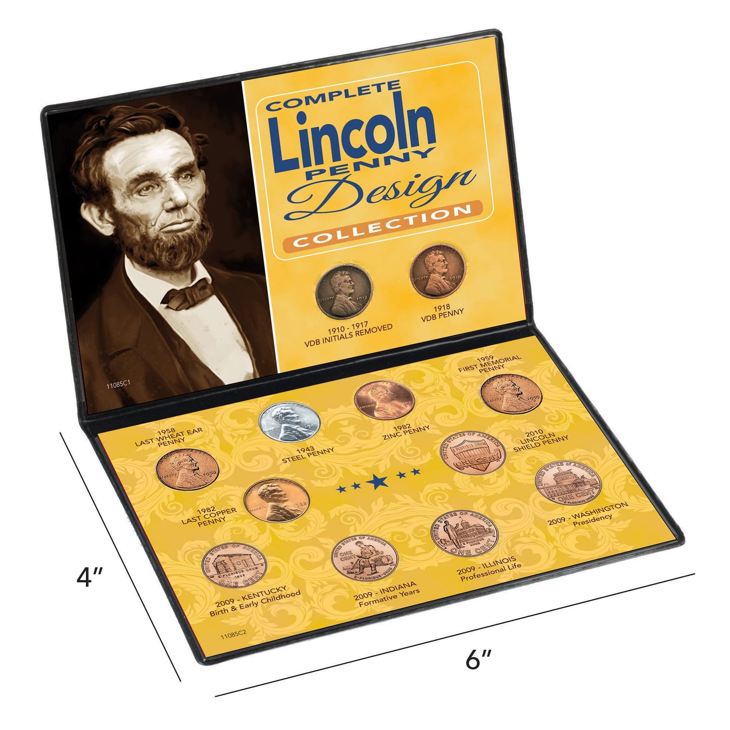 American Coin Treasures Complete Lincoln Penny Design Collection