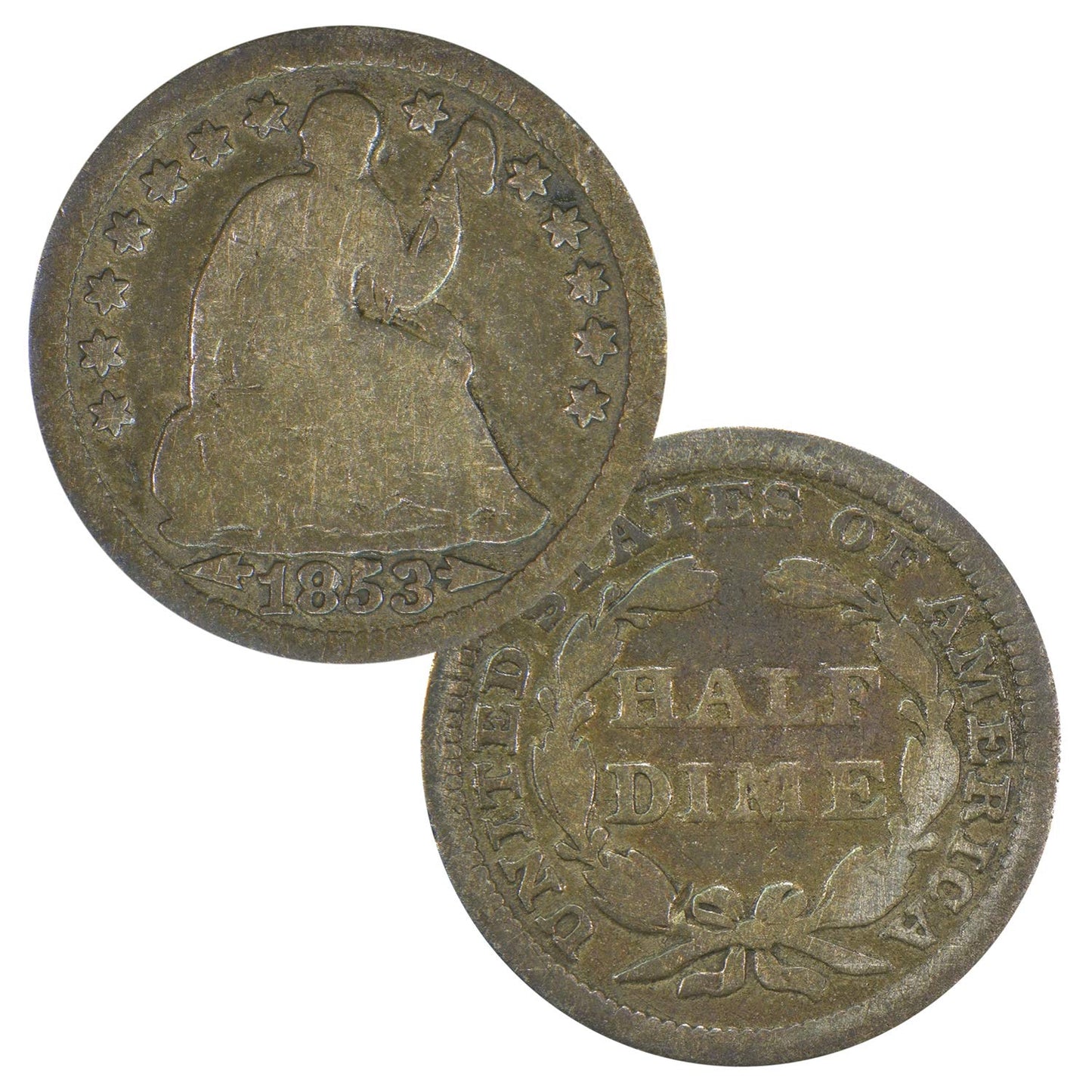 Exclusive Seated Liberty Half Dime – Very Good Condition!”