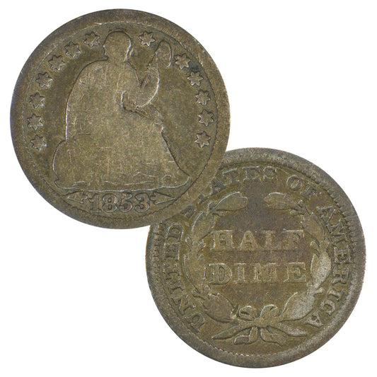 Exclusive Seated Liberty Half Dime – Very Good Condition!”