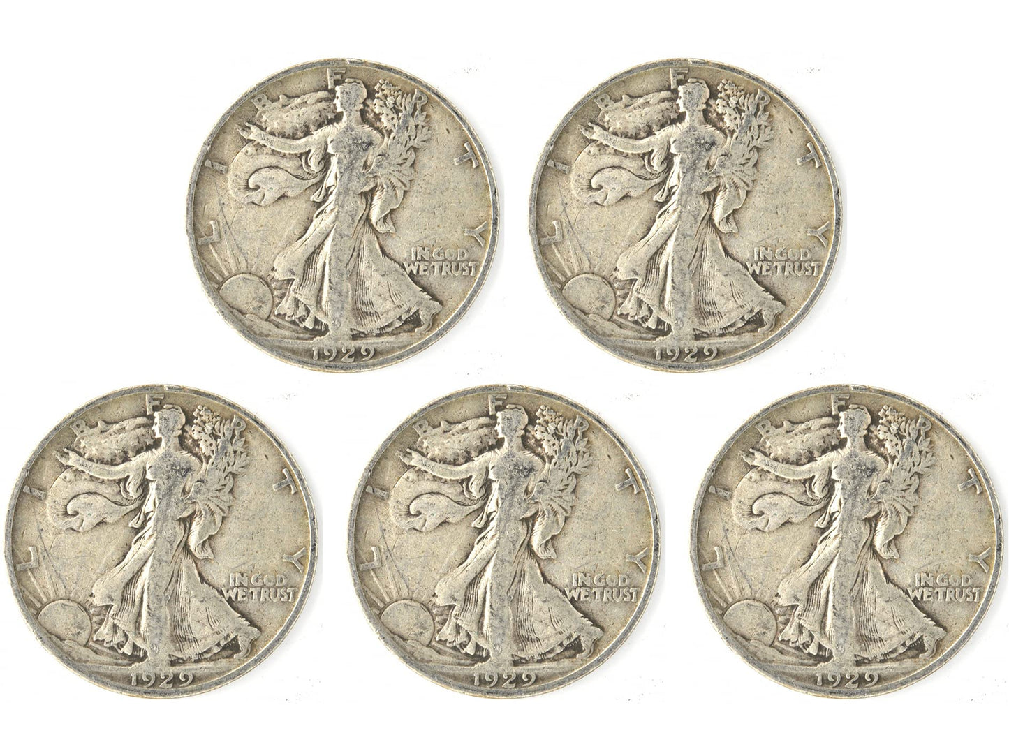 Collectible 1916-1947 Walking Liberty Silver Half Dollar Set – Historical U.S. Coins!”