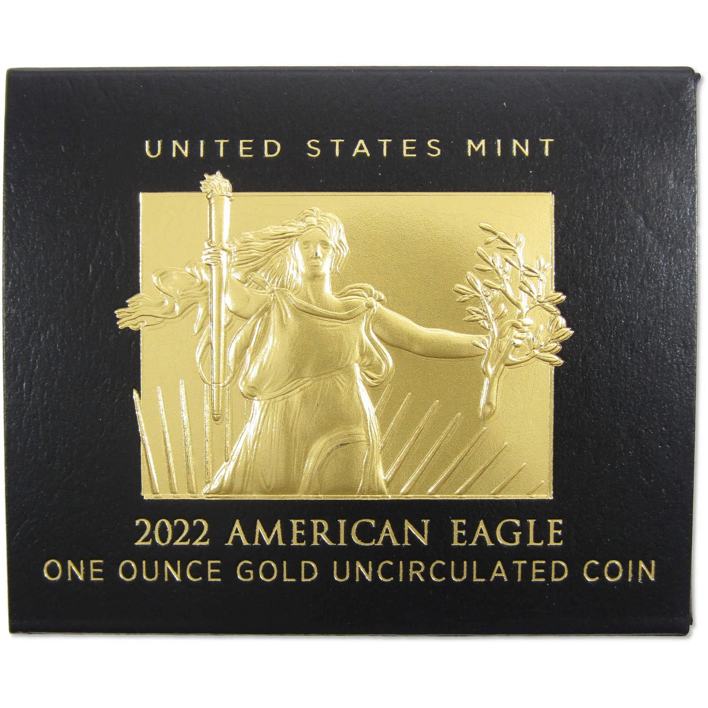 2022-W American Eagle 1 oz Gold $50 Uncirculated OGP COA SKU:OPC59