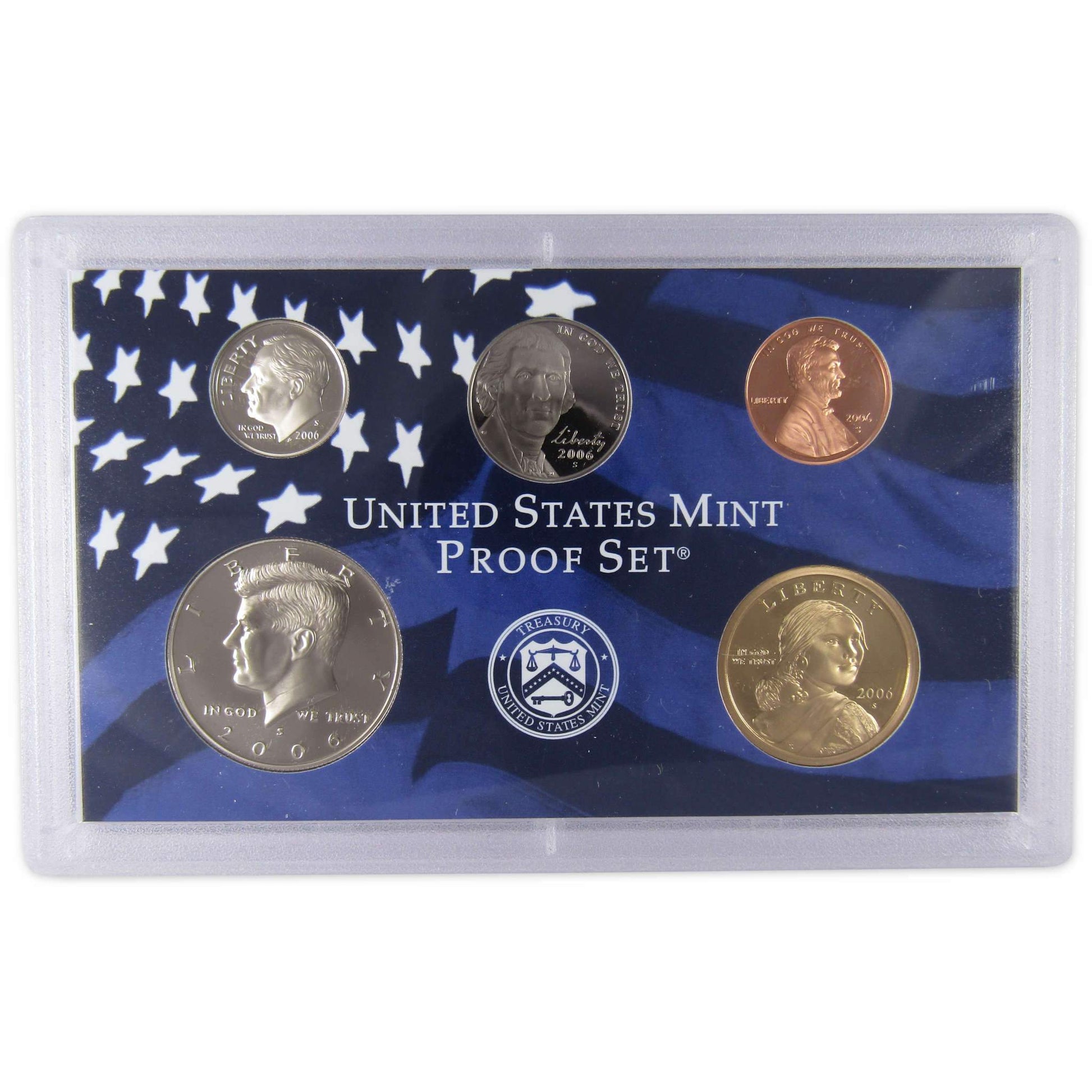 2006 Clad Proof Set U.S. Mint Original Government Packaging OGP COA