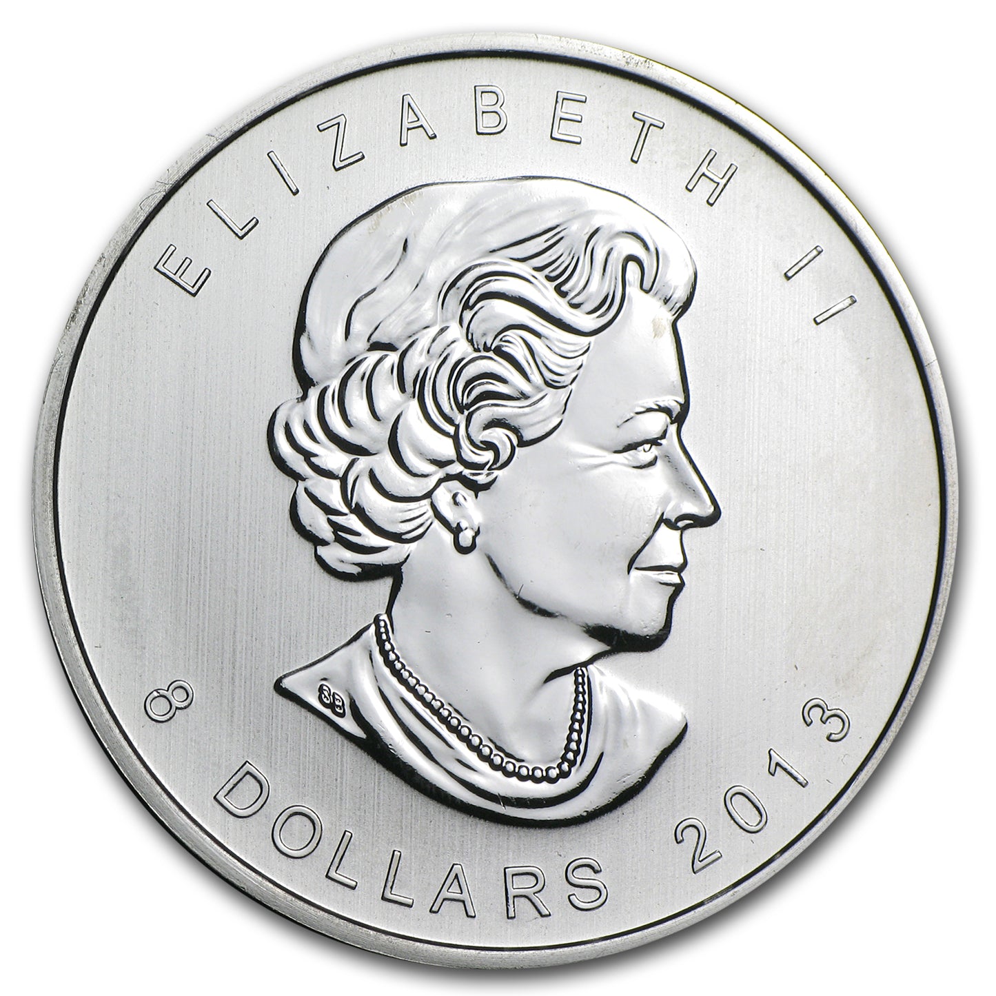 2013 Canada 1.5 Oz Silver $8 Polar Bear BU