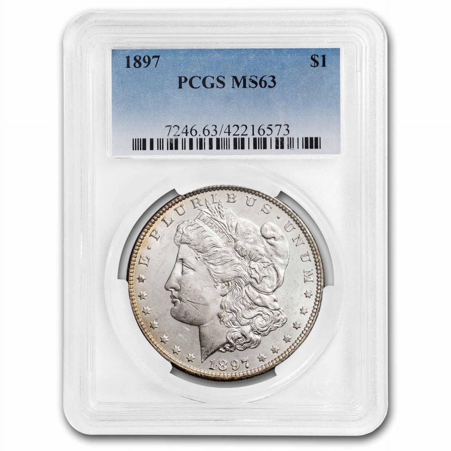 1897 Morgan Dollar MS-63 PCGS