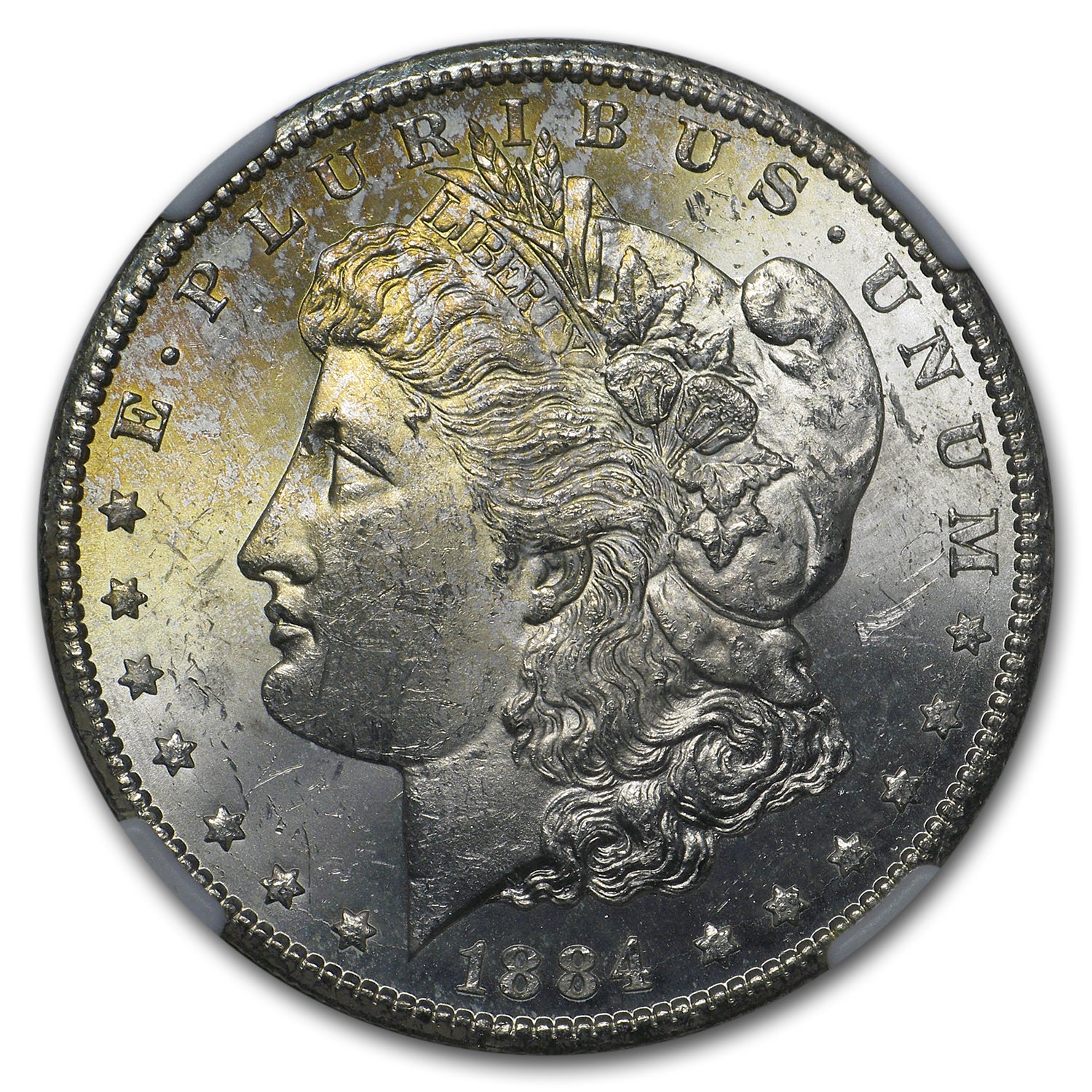 1884-CC Morgan Dollar MS-62 NGC