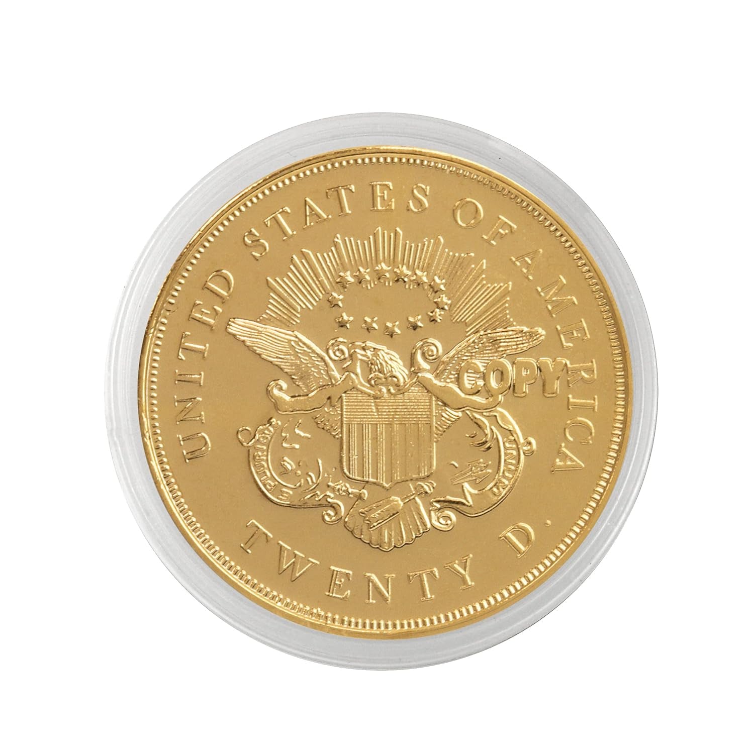 American Coin Treasures 1849 P Liberty Gold Piece $20 American Mint State