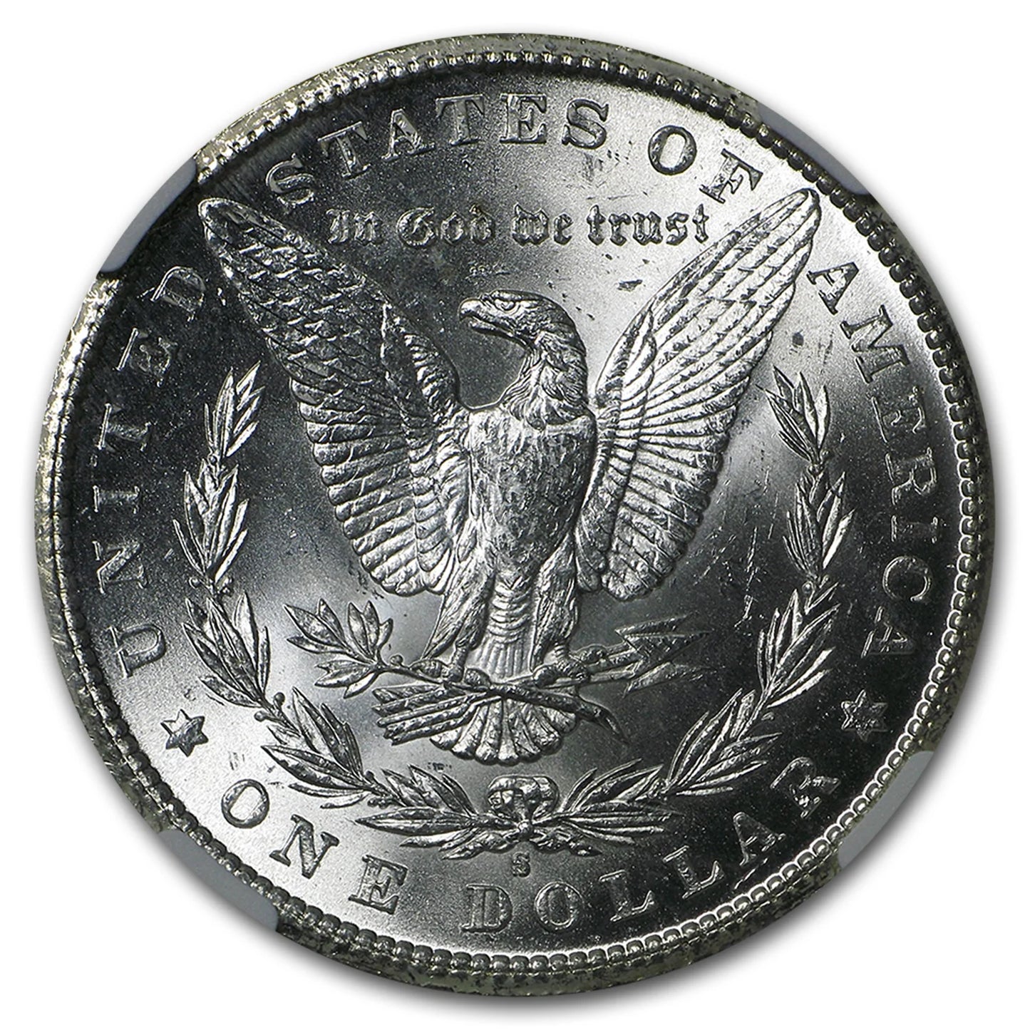 1887-S Morgan Dollar MS-62 NGC