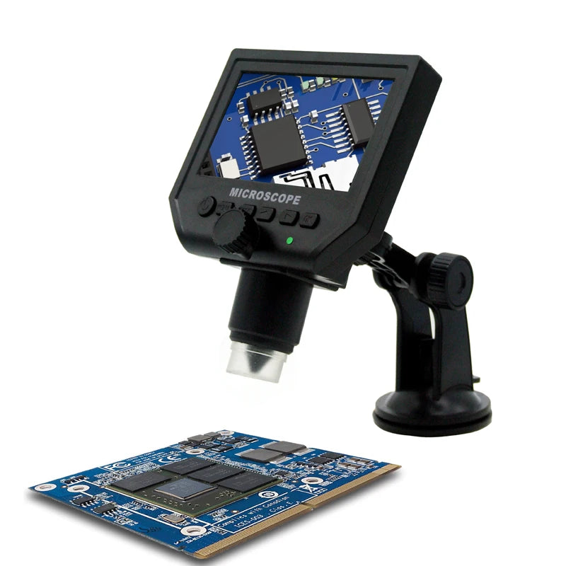 Versatile Portable 1-600X Digital Microscope: Ideal for Detailed Coin and Banknote Analysis