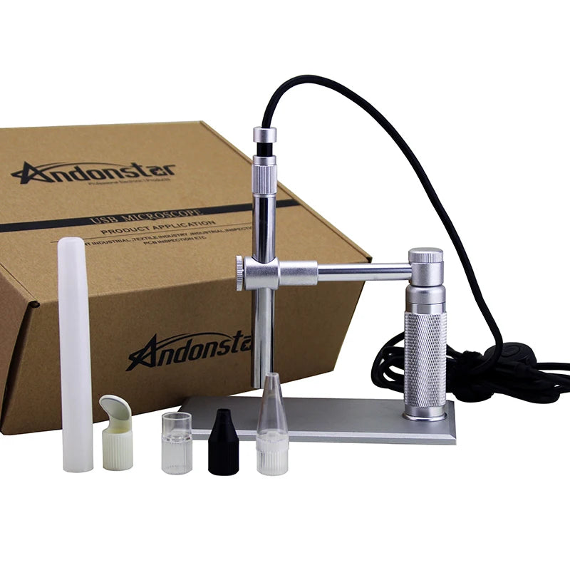 High-Definition 500X Andonstar USB Microscope - Perfect for Detailed Inspections"