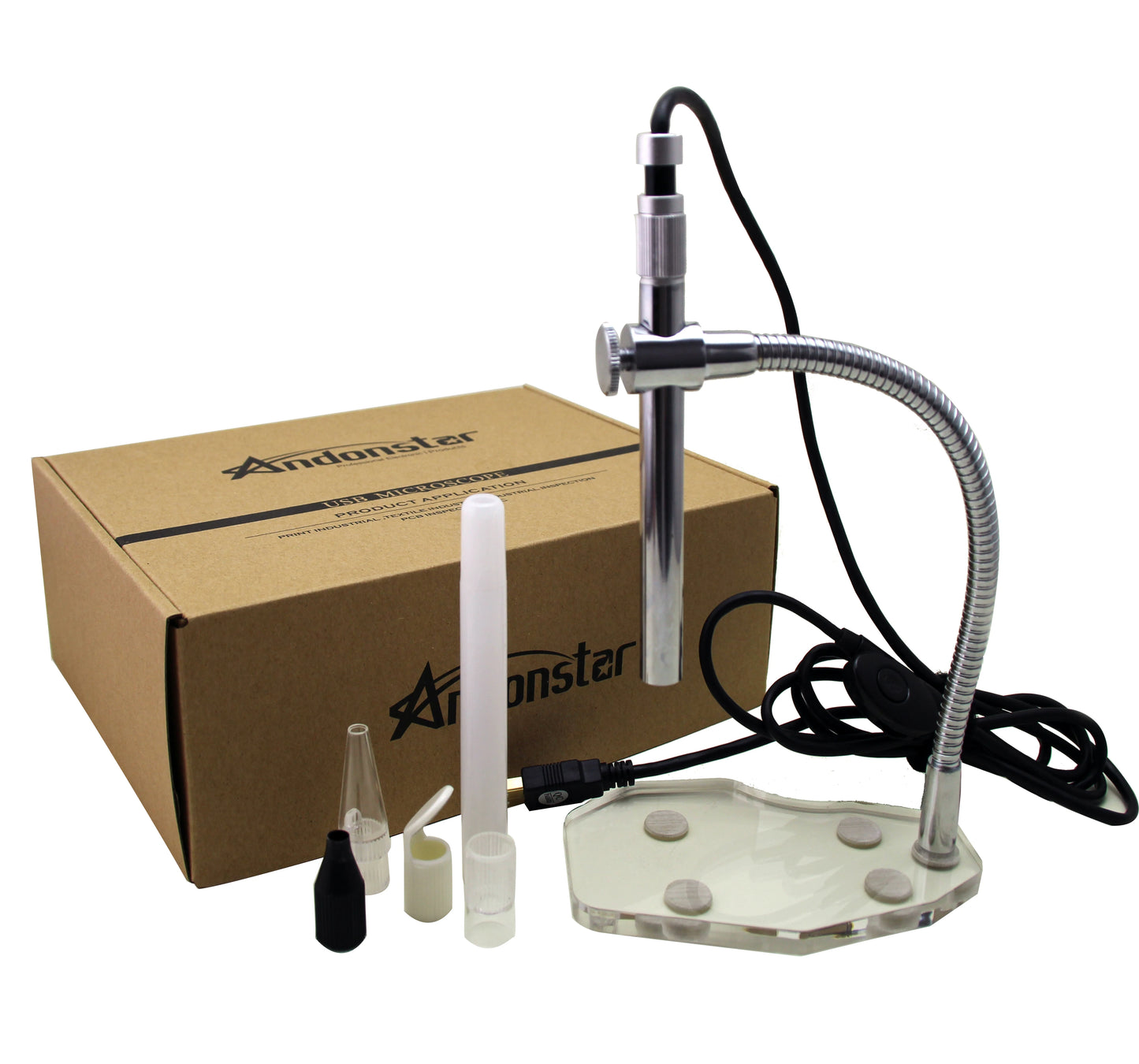 High-Definition 500X Andonstar USB Microscope - Perfect for Detailed Inspections"