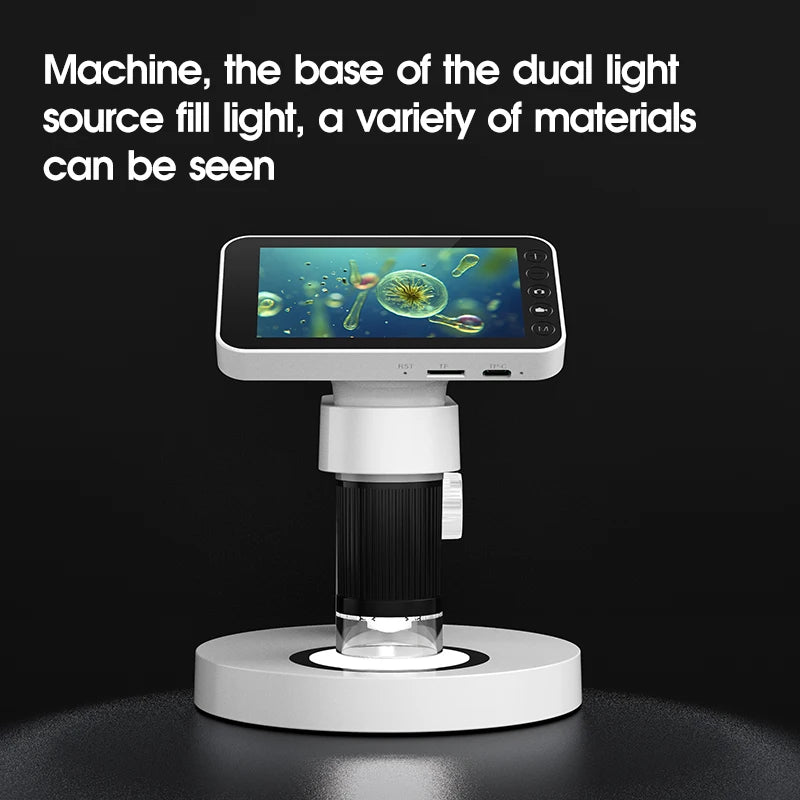 Collectible Xiyear 4'' Digital Microscope 1000X: Perfect for Detailed Coin and Banknote Analysis"