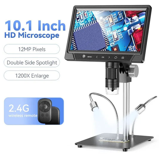 Ultimate 1200X Digital Microscope for Soldering & Coin Collecting with Remote Control"