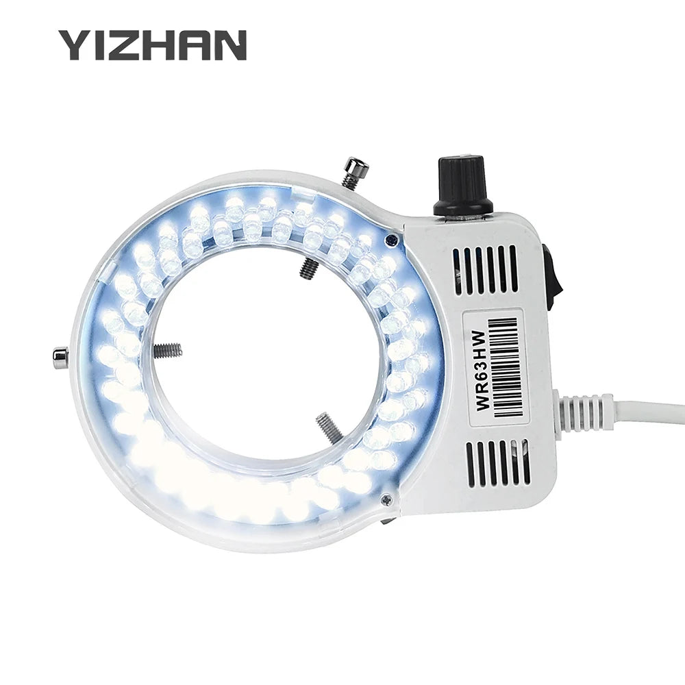 Adjustable LED Ring Light for Binocular & Trinocular Microscopes - High Brightness"