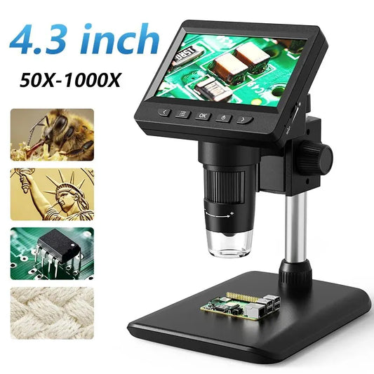 Ultimate 4.3 Inch 1000X Digital Microscope for Coins - Best Seller!"