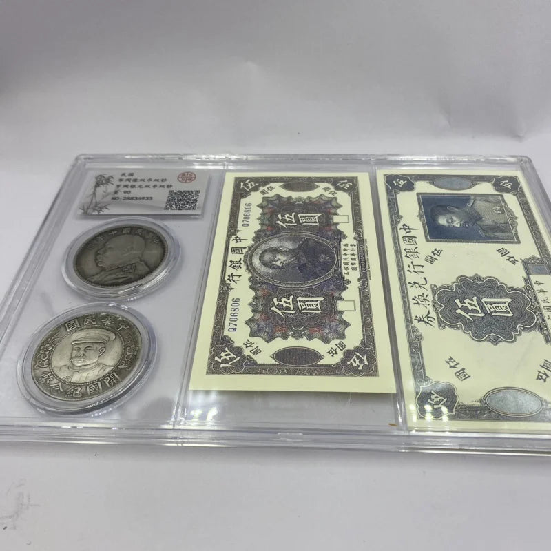 Warlord Era Antique Silver Dollars – Wu Yuan PCGS-Graded Pair