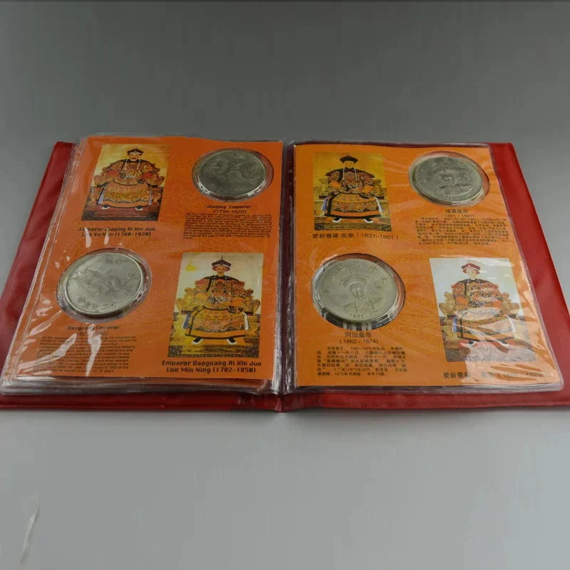 Exquisite Chinese Collectibles - 12 Emperors of Qing Dynasty Silver Coins