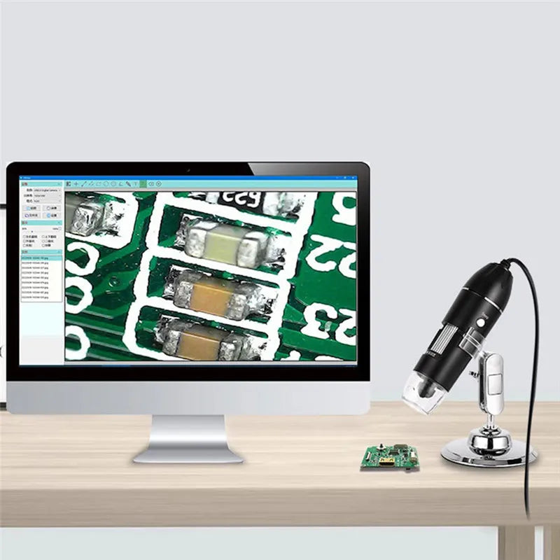 1600X Digital Microscope Camera - 3in1 USB for Soldering & Cell Phone Repair"