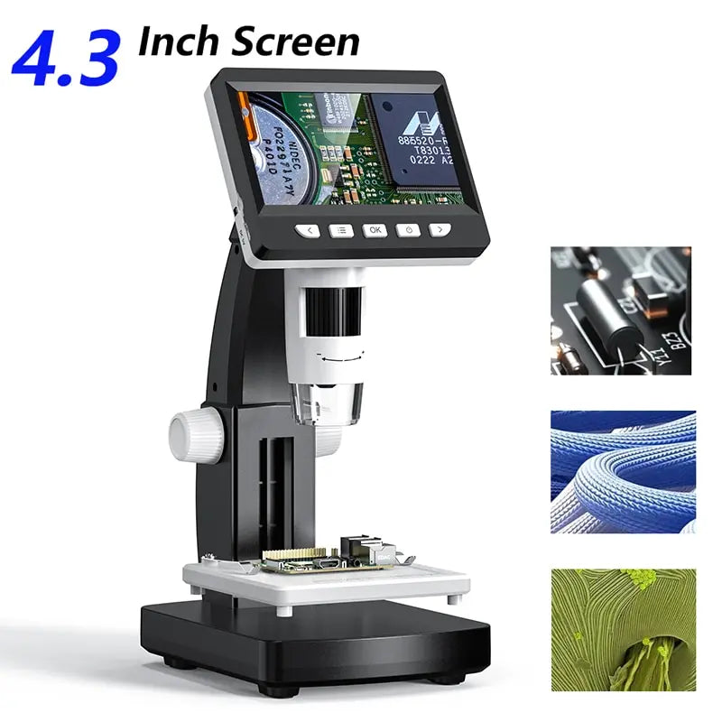 Versatile 1000X USB Digital Microscope for Coins & Electronics Repair"