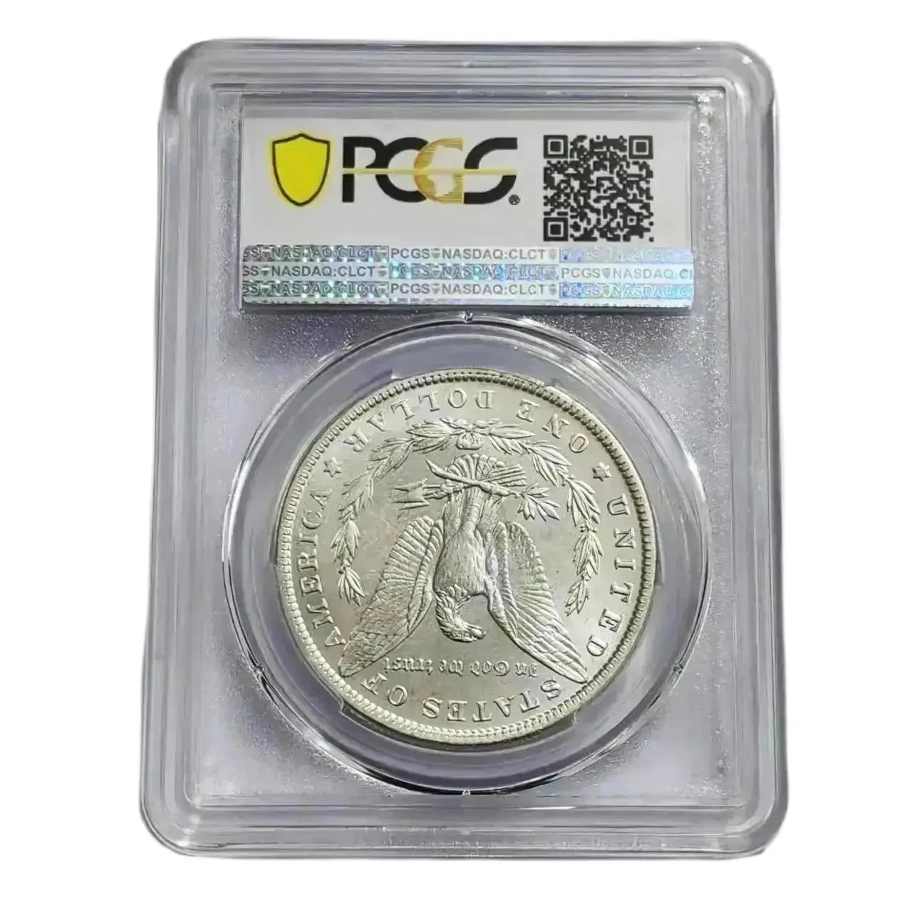 Collectible Coin Set: 1893 Morgan Dollar, PCGS MS65+, Rare and Sealed