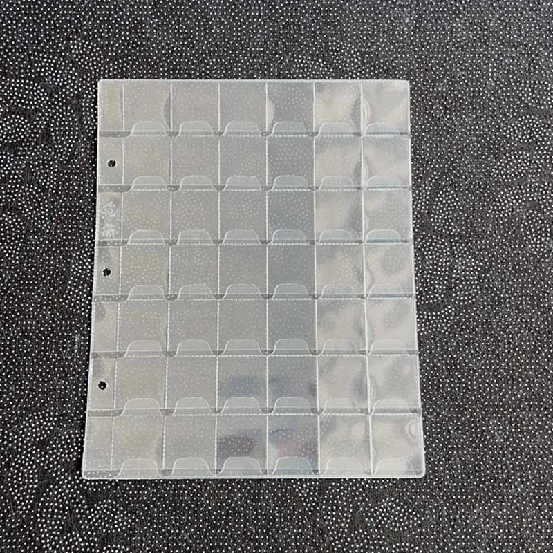 10 PCS/Lot 42 Grid PVC Coin Album Pages - 255x200mm