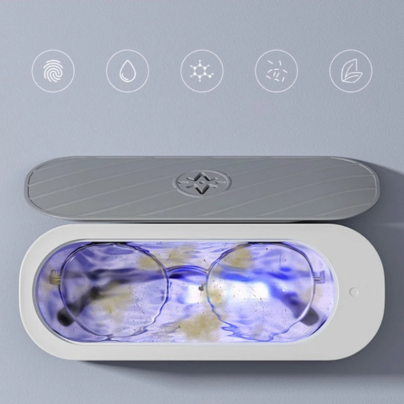 Best Seller: Ultrasonic Jewelry coins Cleaner – Large Capacity for Eyeglasses, Watches & More"