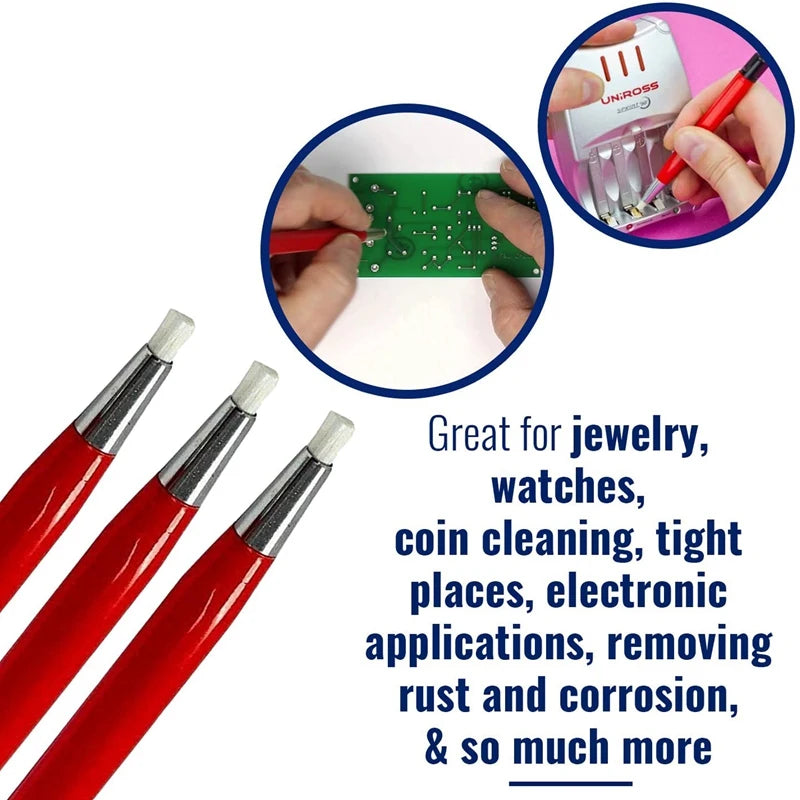 Top-Rated Fiberglass Scratch Brush Pens – Perfect for Watches, Coins & Rust Removal"