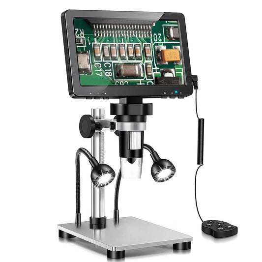 Collectible DM9 7'' 50X-1200X Digital Microscope: Perfect for Detailed Coin and Banknote Inspection