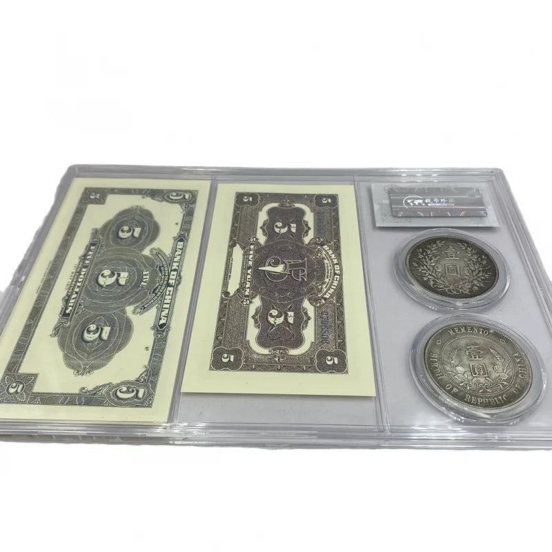 Warlord Era Antique Silver Dollars – Wu Yuan PCGS-Graded Pair