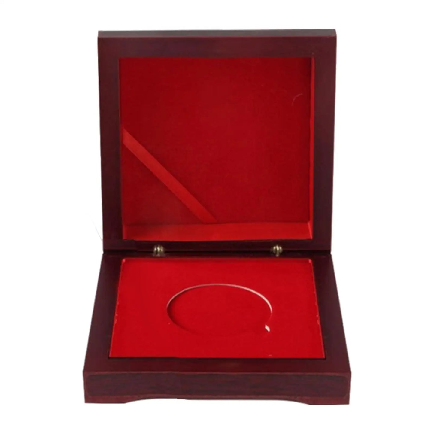 Best Seller: Wooden Coin Storage Box - Elegant Display for Commemorative Coins"