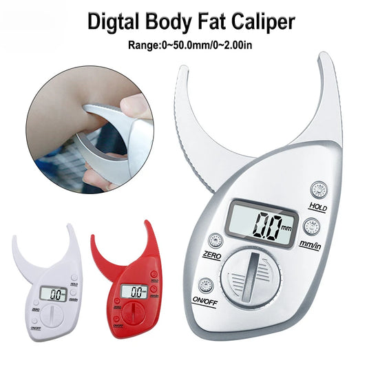 Top Electronic Skinfold Caliper: Digital Fat Measure for Fitness Enthusiasts"